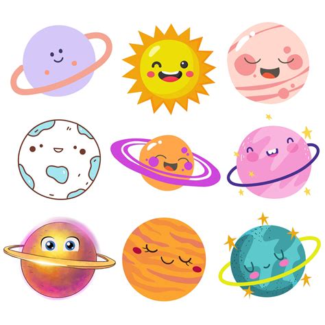 cute planet clipart|More.